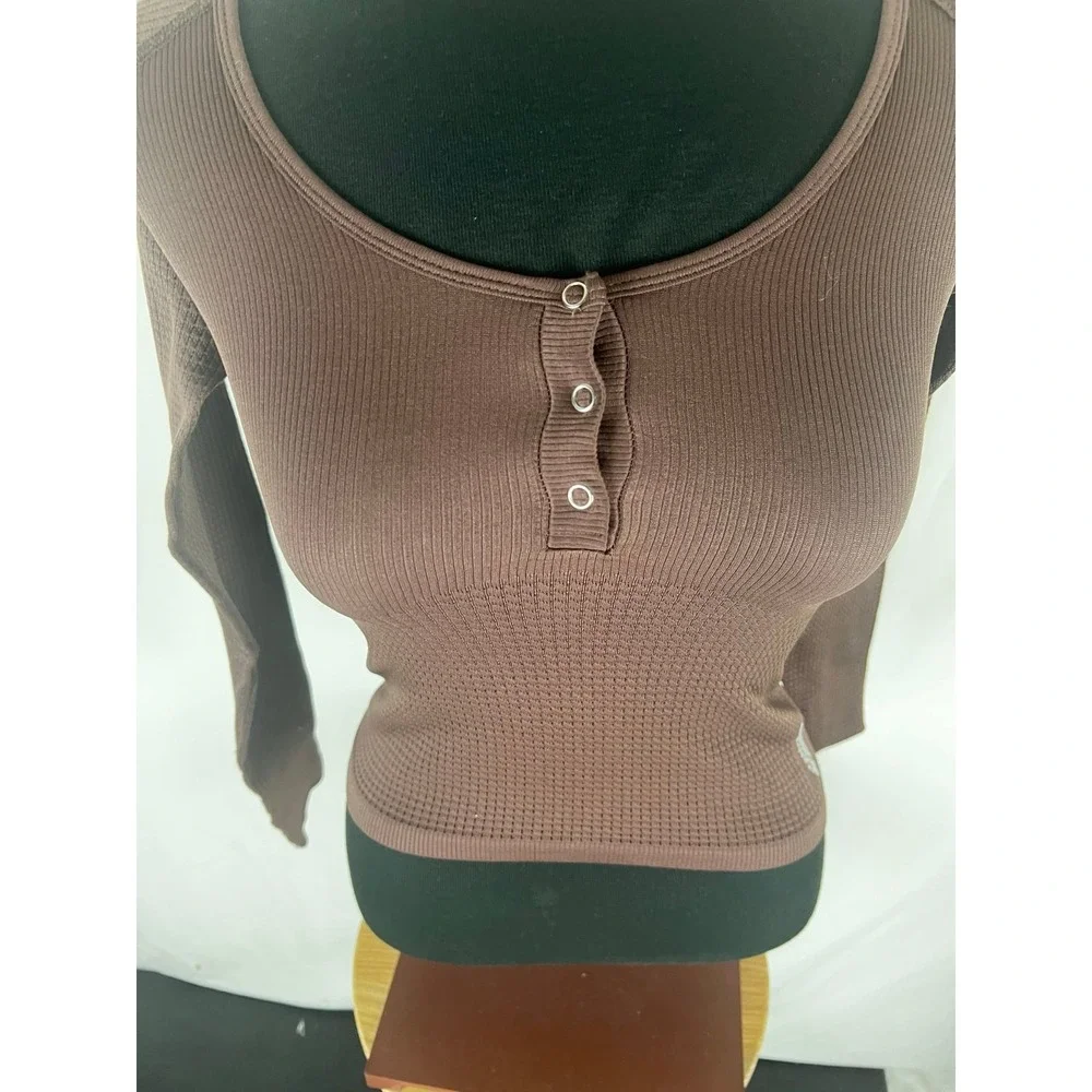 Free People Movement Bail Out Long Sleeve Layer Top XS/S
